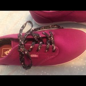 Magenta Vans